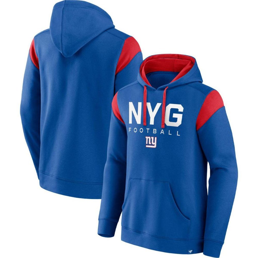 Men's Fanatics Branded Royal New York Giants Call The Shot Pullover Hoodie - XL - Picture 3 of 3